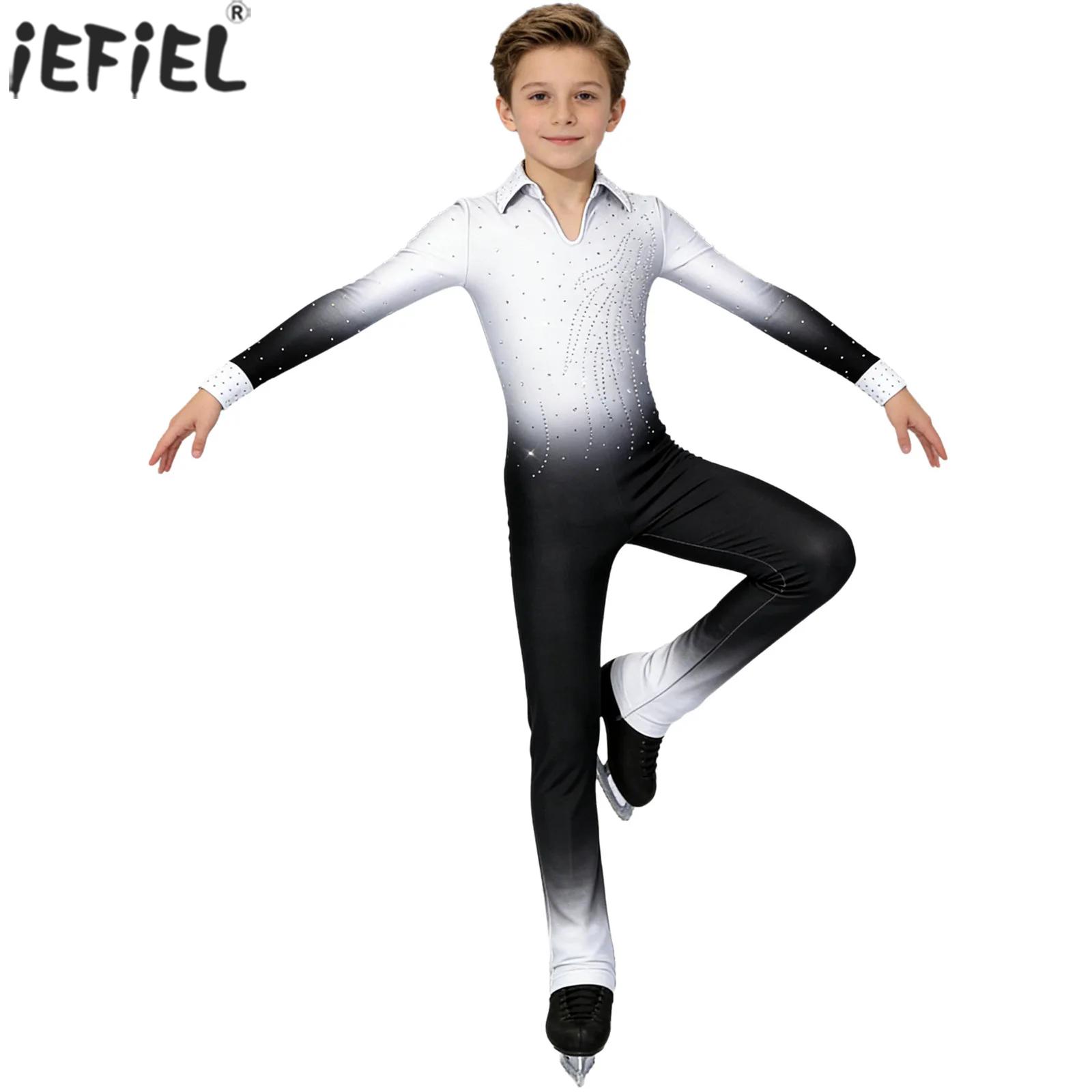 Rhinestone Banding Trim - Traje de Patinaje Artístico para Niños,