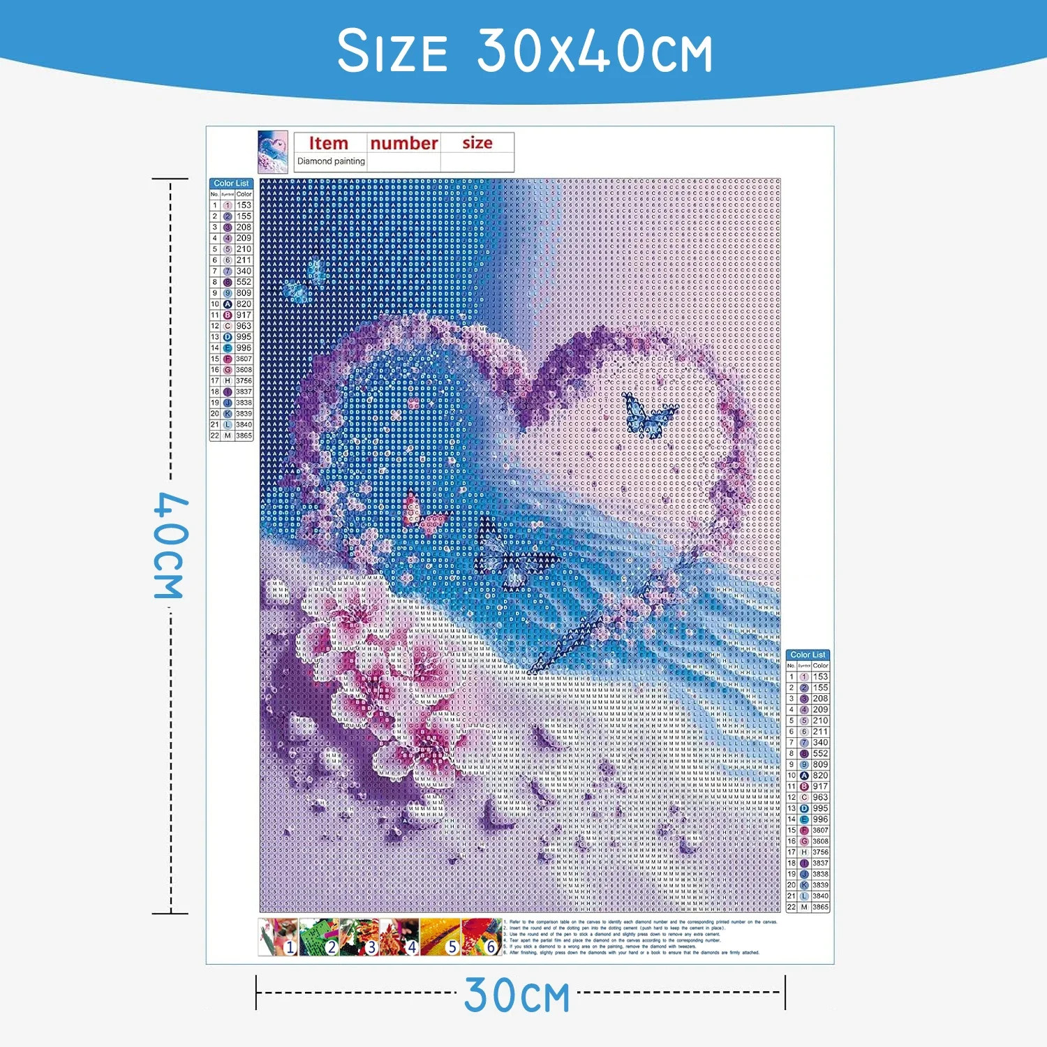 1 pieza de Pintura de Diamante - Embroidery Embellishments reseña y precio