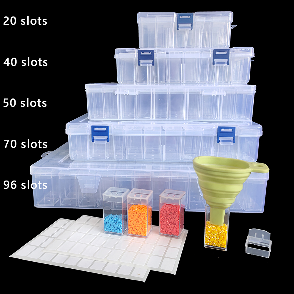 Caja de Almacenamiento Cuadrad - Embroidery Embellishments reseña y precio